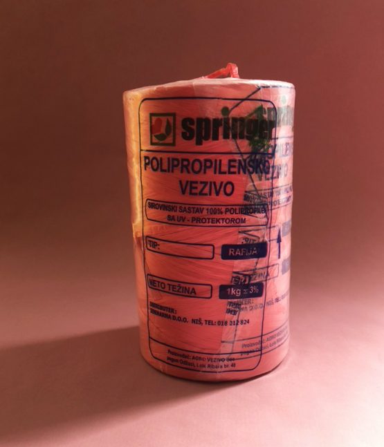 Propilensko vezivo Rafija