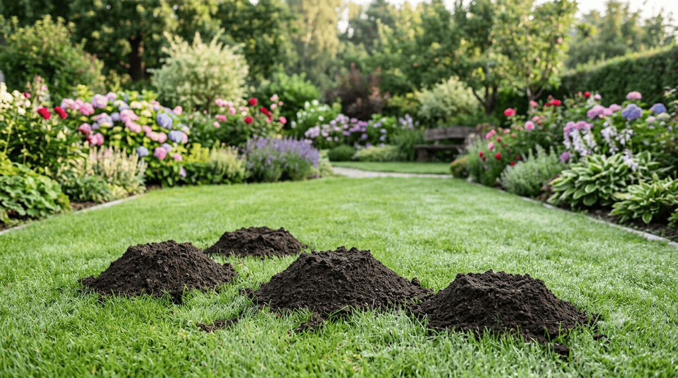 krtice travnjak basta